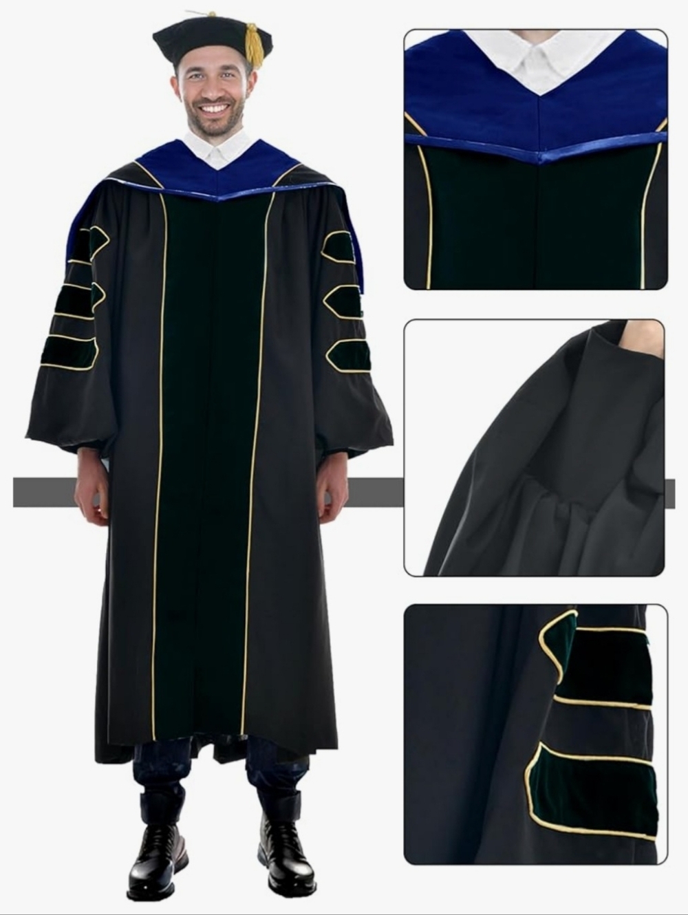 Doctorate Graduation Set - Picture 3 of 5